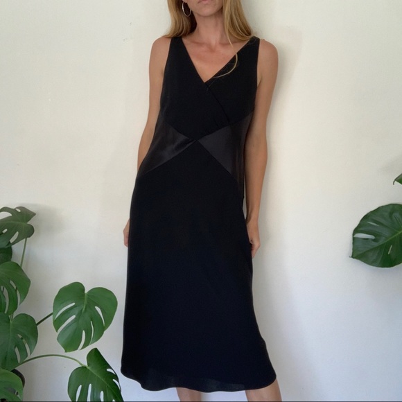 Amanda Smith 8 Black Midi Dress - Picture 3 of 17